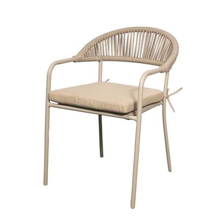 ชุดสนาม 4 ที่นั่ง SPRING SACHA สีน้ำตาล_4