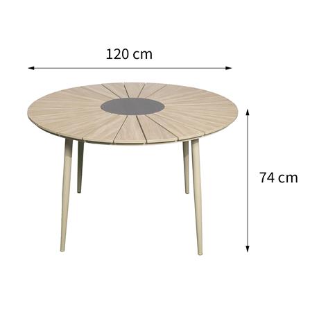 ชุดสนาม 4 ที่นั่ง SPRING SACHA สีน้ำตาล_7