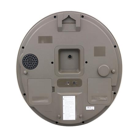 นาฬิกาแขวน SEIKO CLOCKS QXM350G 17.4X15.9 นิ้ว สีน้ำตาล_3