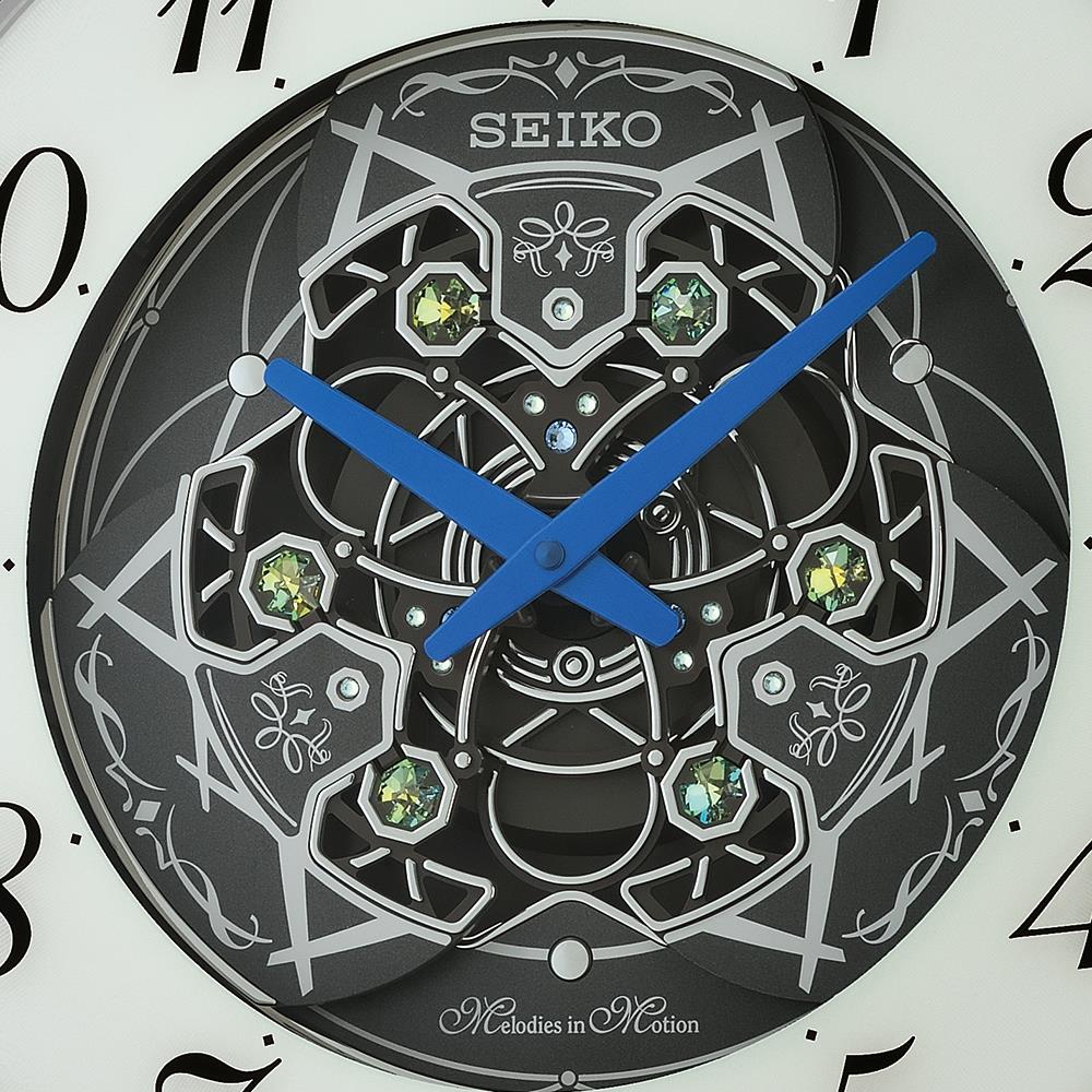 นาฬิกาแขวน SEIKO CLOCKS QXM397S 15.3 นิ้ว สีเทา