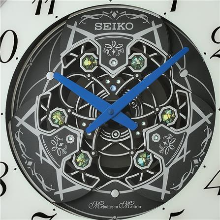 นาฬิกาแขวน SEIKO CLOCKS QXM397S 15.3 นิ้ว สีเทา_1