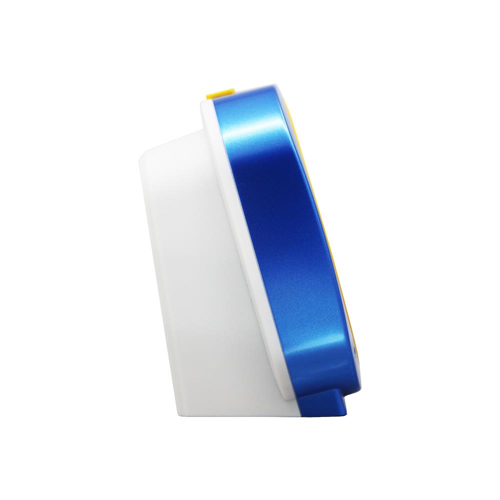 นาฬิกาปลุก SEIKO CLOCKS QHE200L 4.5 นิ้ว สีน้ำเงิน