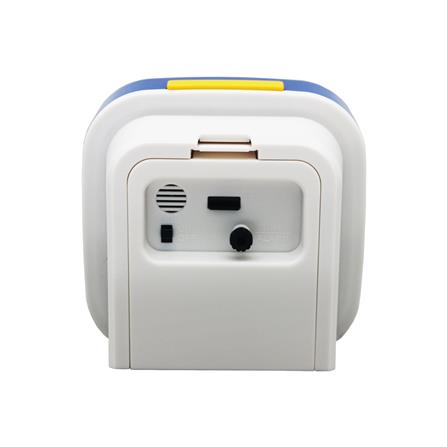 นาฬิกาปลุก SEIKO CLOCKS QHE200L 4.5 นิ้ว สีน้ำเงิน_4