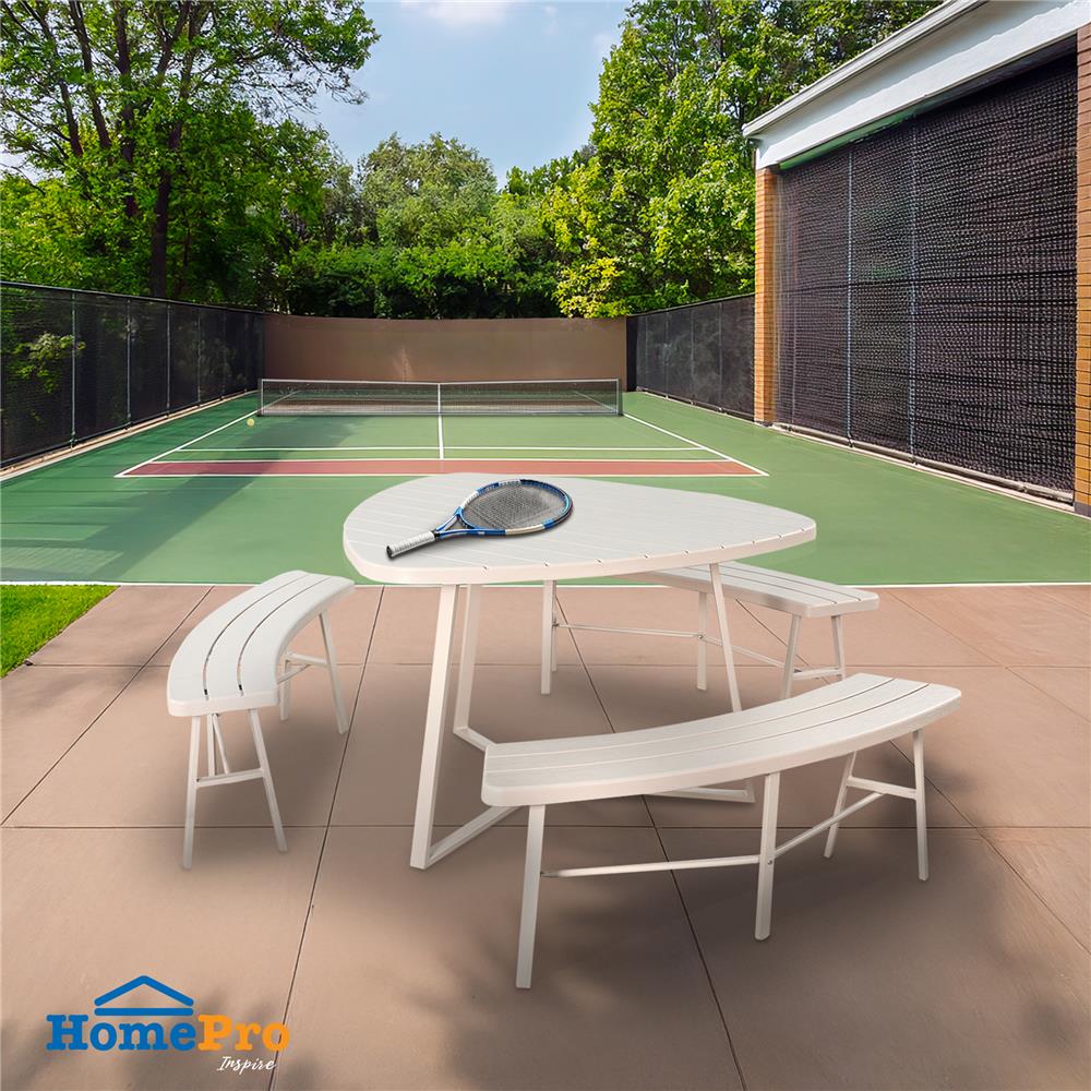 ชุดสนาม 6 ที่นั่ง SPRING PICNIC สีเบจ