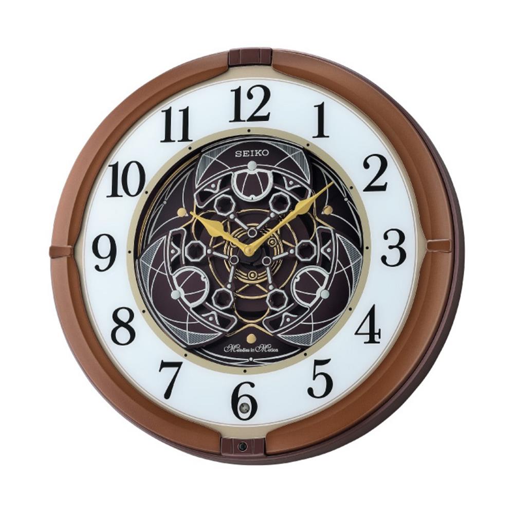 นาฬิกาแขวน SEIKO CLOCKS QXM380B 15.3 นิ้ว สีขาว