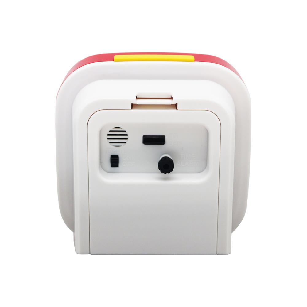 นาฬิกาปลุก SEIKO CLOCKS QHE200R 4.5 นิ้ว สีแดง