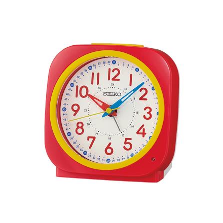 นาฬิกาปลุก SEIKO CLOCKS QHE200R 4.5 นิ้ว สีแดง