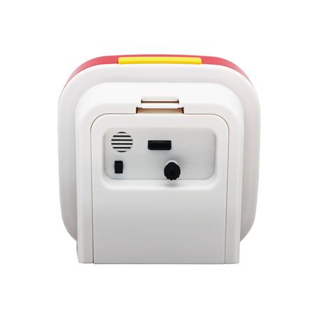 นาฬิกาปลุก SEIKO CLOCKS QHE200R 4.5 นิ้ว สีแดง_5