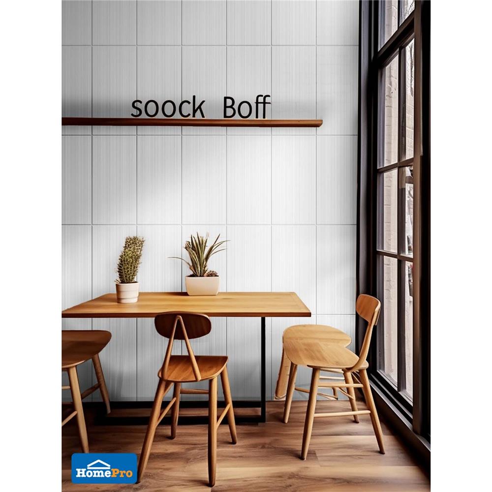 กระเบื้องผนัง 8x16 นิ้ว DURAGRES มาเดอลีน เกรย์ A 1 ตร.ม.