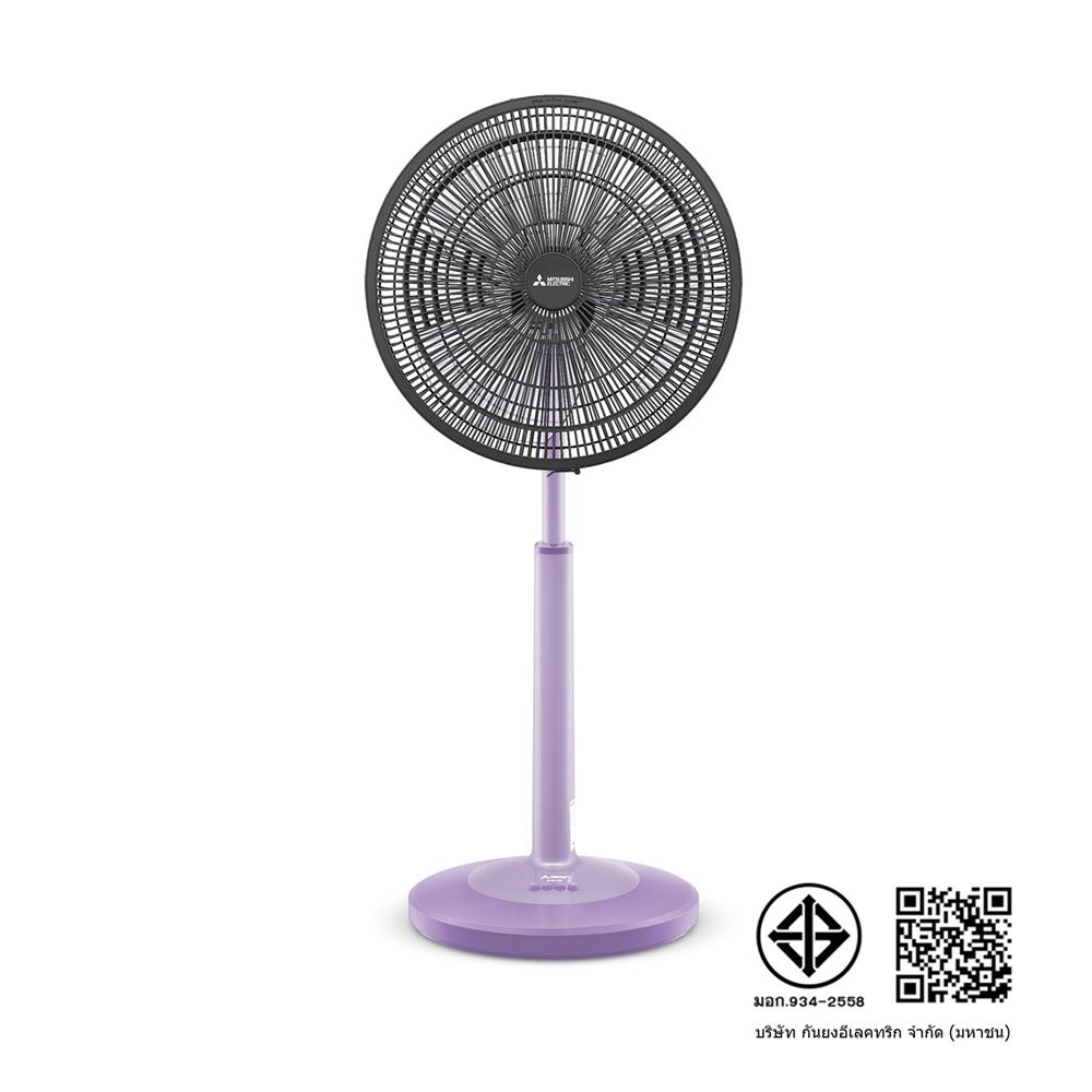 พัดลมสไลด์ 18 นิ้ว MITSUBISHI R18A-GB CM-PP สีม่วง