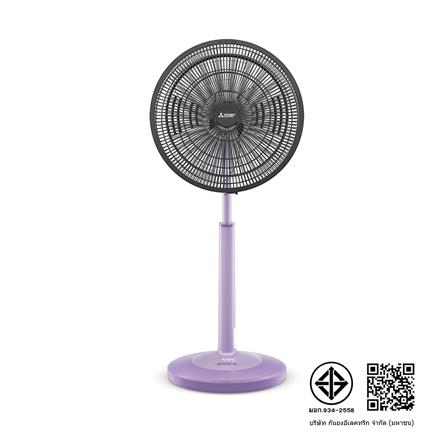 พัดลมสไลด์ 18 นิ้ว MITSUBISHI R18A-GB CM-PP สีม่วง_2