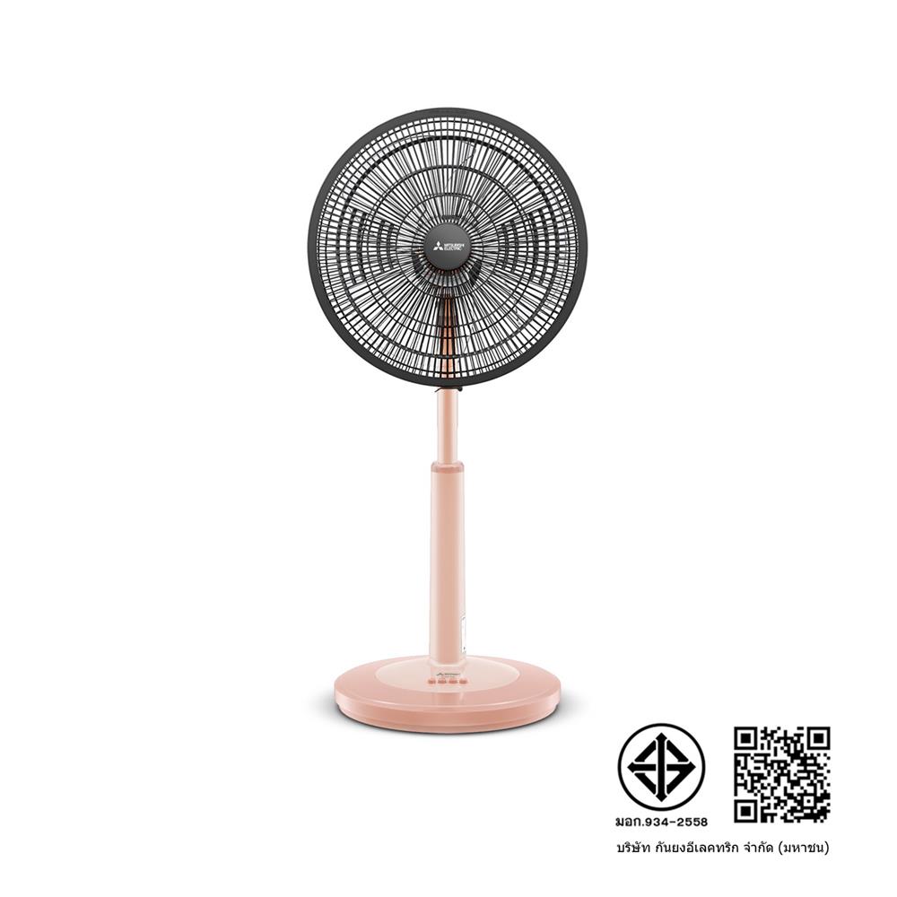 พัดลมสไลด์ 16 นิ้ว MITSUBISHI R16A-GC CM-PK สีชมพู