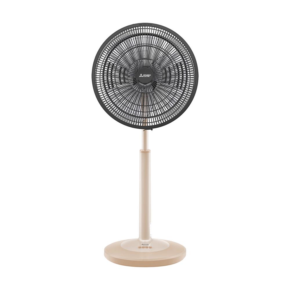 พัดลมสไลด์ 18 นิ้ว MITSUBISHI R18A-GB CM-BW สีน้ำตาล