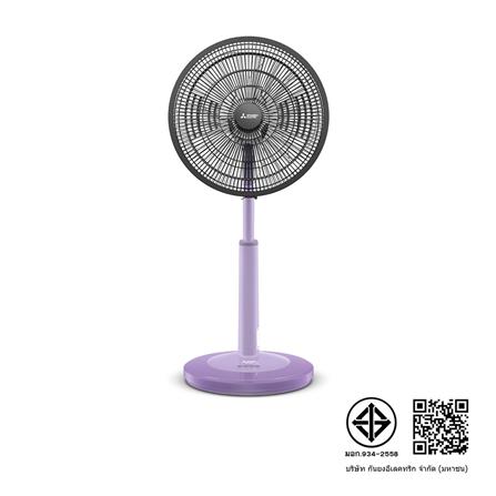 พัดลมสไลด์ 16 นิ้ว MITSUBISHI R16A-GC CM-PP สีม่วง_1