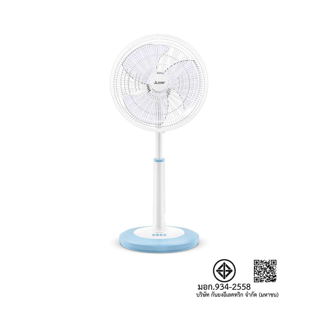 พัดลมสไลด์ 16 นิ้ว MITSUBISHI R16A-GC PT-BL สีฟ้า