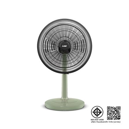 พัดลมตั้งโต๊ะ 18 นิ้ว MITSUBISHI D18A-GB CM-GR สีเขียว_2
