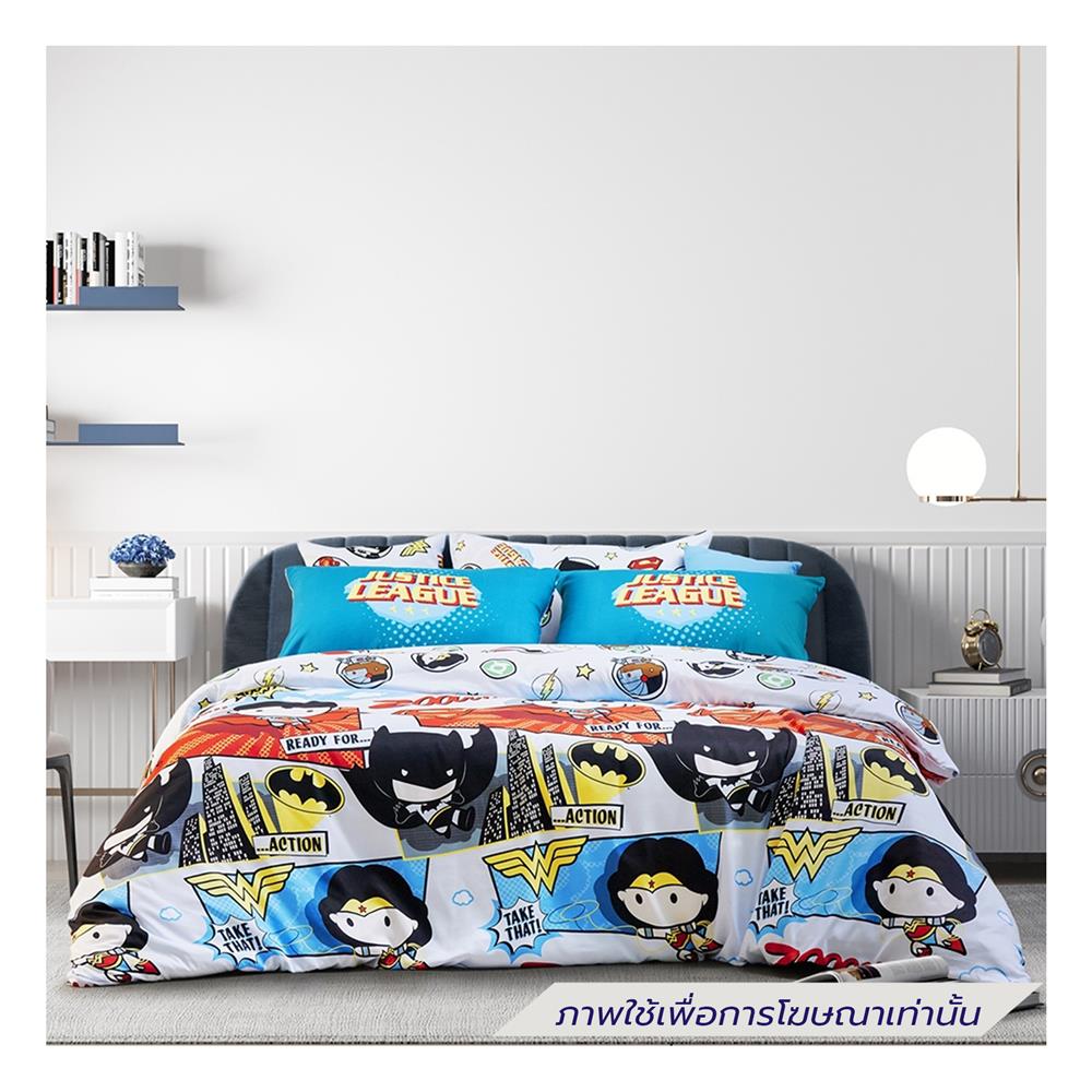 ชุดผ้าปูที่นอน 3.5 ฟุต (ชุด 4 ชิ้น) PREMIER SATIN JUSTICE LEAGUE FJ002