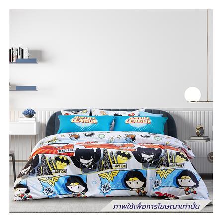 ชุดผ้าปูที่นอน 3.5 ฟุต (ชุด 4 ชิ้น) PREMIER SATIN JUSTICE LEAGUE FJ002_0