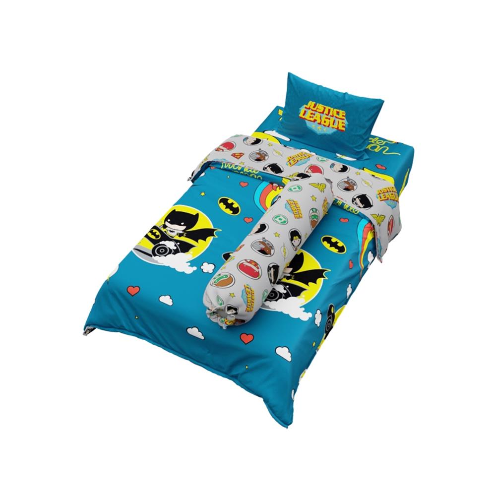 ชุดผ้าปูที่นอน 3.5 ฟุต (ชุด 4 ชิ้น) PREMIER SATIN JUSTICE LEAGUE FJ001