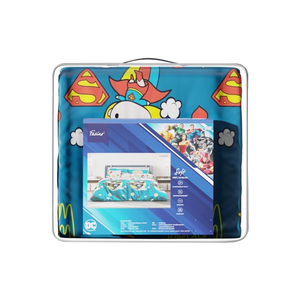 ชุดผ้าปูที่นอน 3.5 ฟุต (ชุด 4 ชิ้น) PREMIER SATIN JUSTICE LEAGUE FJ001