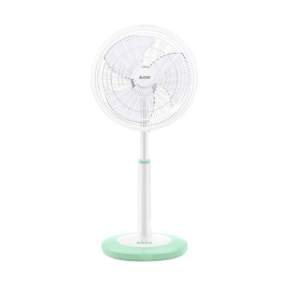 พัดลมสไลด์ 16 นิ้ว MITSUBISHI R16A-GC PT-GR สีเขียว