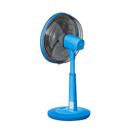 พัดลมสไลด์ 16 นิ้ว MITSUBISHI R16A-GC CY-BL สีฟ้า_1