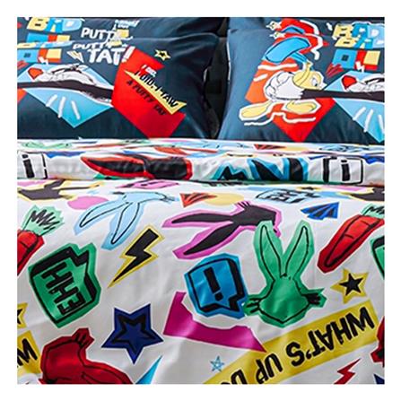 ชุดผ้าปูที่นอน 3.5 ฟุต (ชุด 4 ชิ้น) PREMIER SATIN LOONEY TUNES FJ010_3