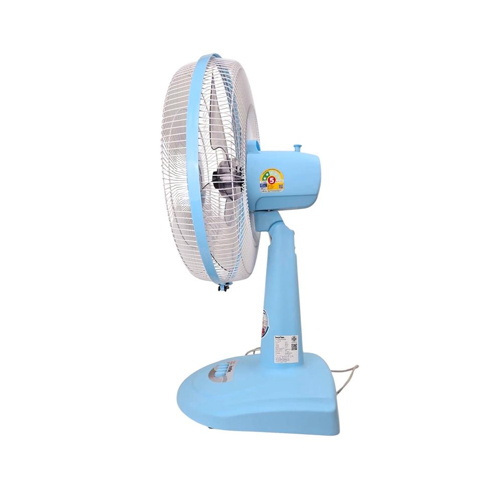 พัดลมตั้งโต๊ะ 16 นิ้ว IMARFLEX IF-952A สีฟ้า