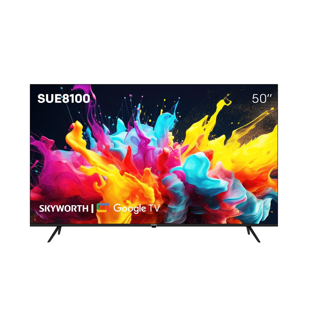 คิวแอลอีดีทีวี 50 นิ้ว SKYWORTH (4K, LED, GOOGLE TV) 50SUE8100