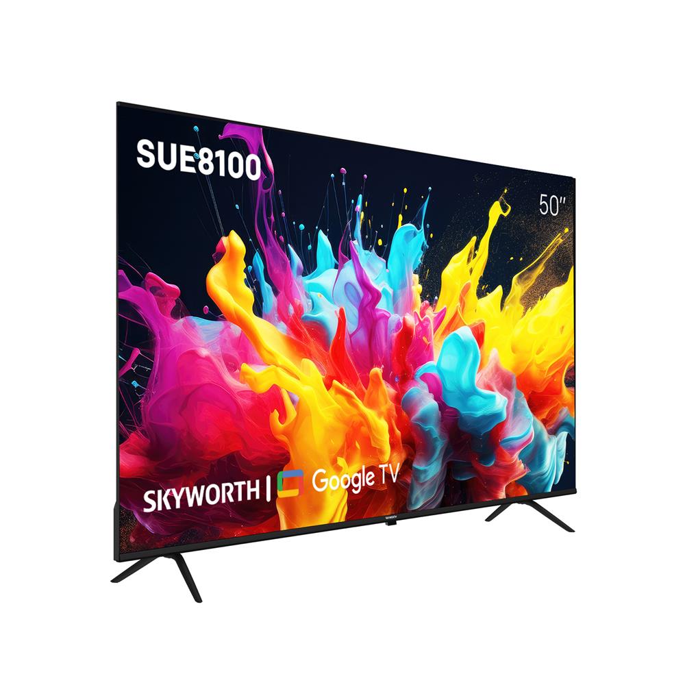 คิวแอลอีดีทีวี 50 นิ้ว SKYWORTH (4K, LED, GOOGLE TV) 50SUE8100