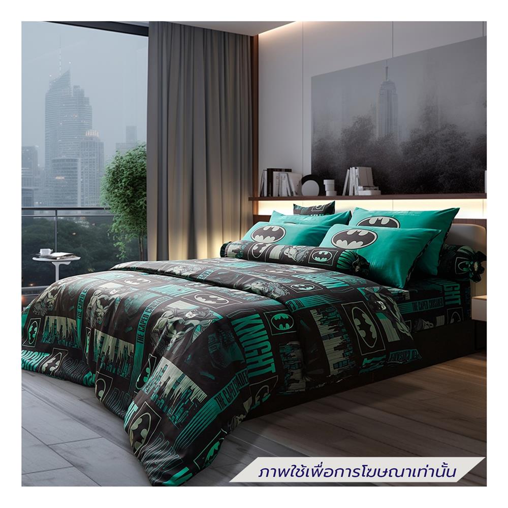 ชุดผ้าปูที่นอน 3.5 ฟุต (ชุด 4 ชิ้น) PREMIER SATIN BATMAN FJ004