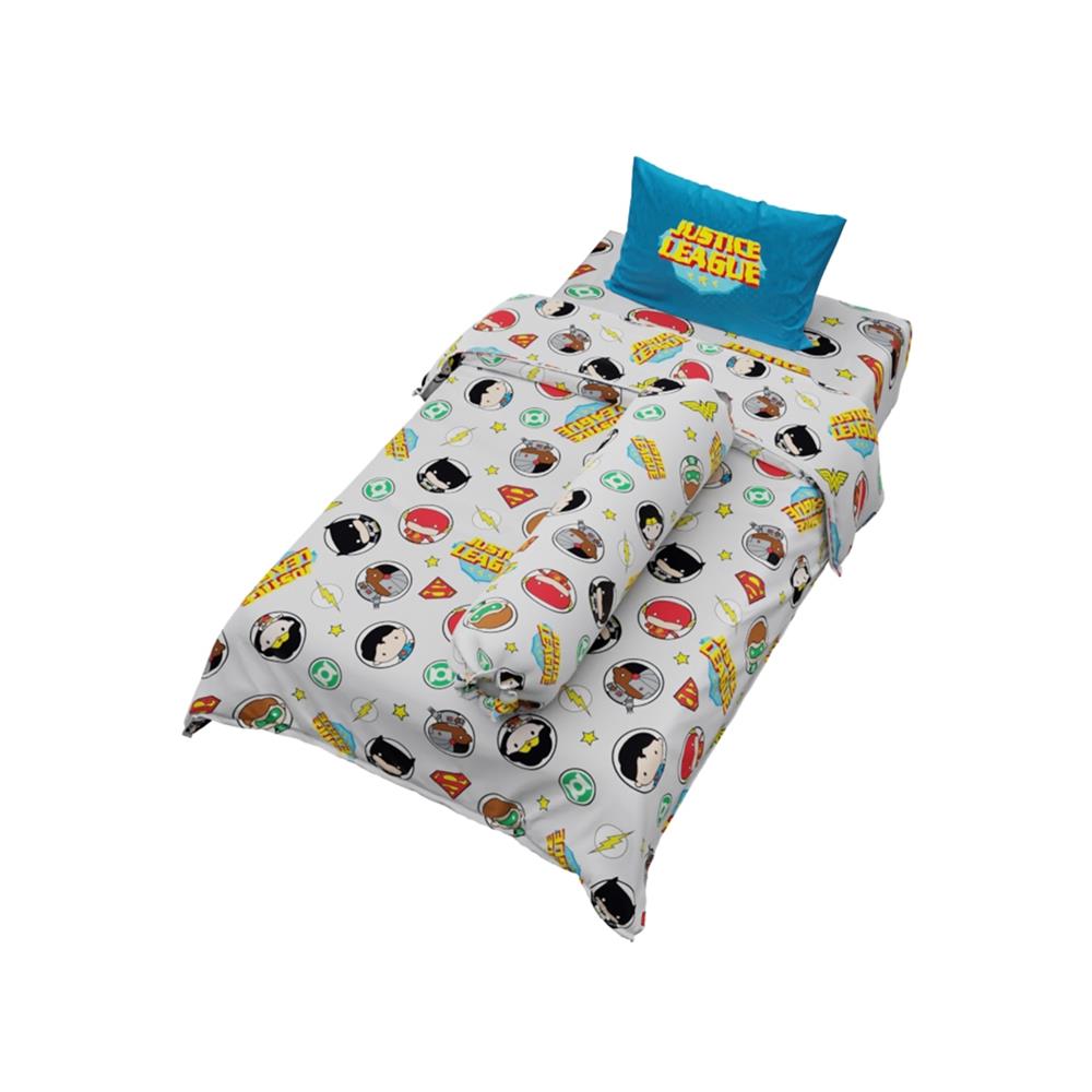 ชุดผ้าปูที่นอน 3.5 ฟุต (ชุด 4 ชิ้น) PREMIER SATIN JUSTICE LEAGUE FJ003