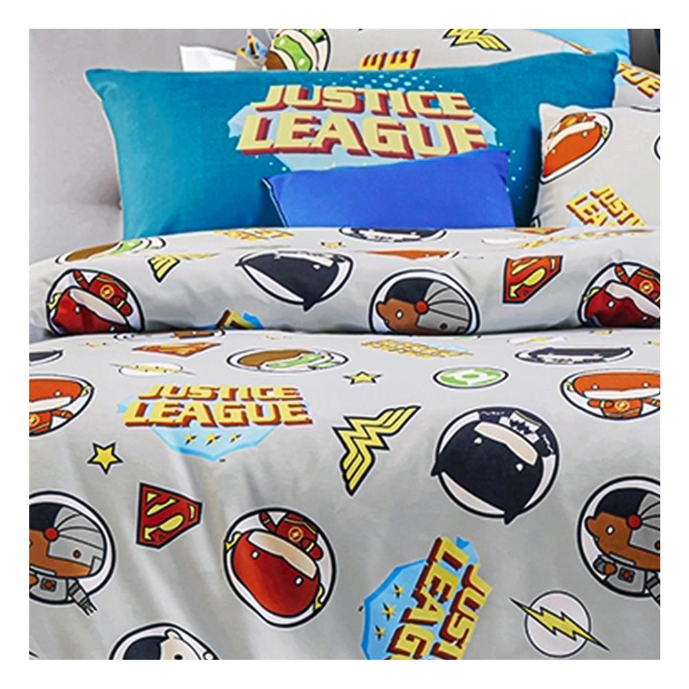 ชุดผ้าปูที่นอน 3.5 ฟุต (ชุด 4 ชิ้น) PREMIER SATIN JUSTICE LEAGUE FJ003