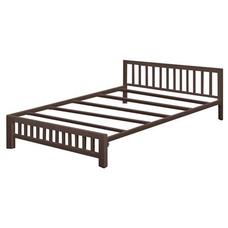 เตียงเหล็ก 5 ฟุต THAIBULL SSTVIE032-150 สีน้ำตาล_0