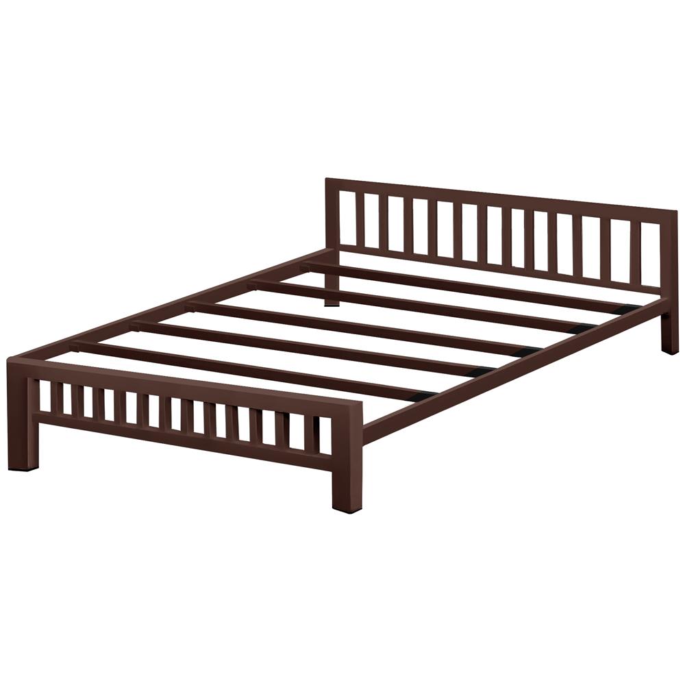 เตียงเหล็ก 6 ฟุต THABULL SSTVIE032-180 สีน้ำตาล