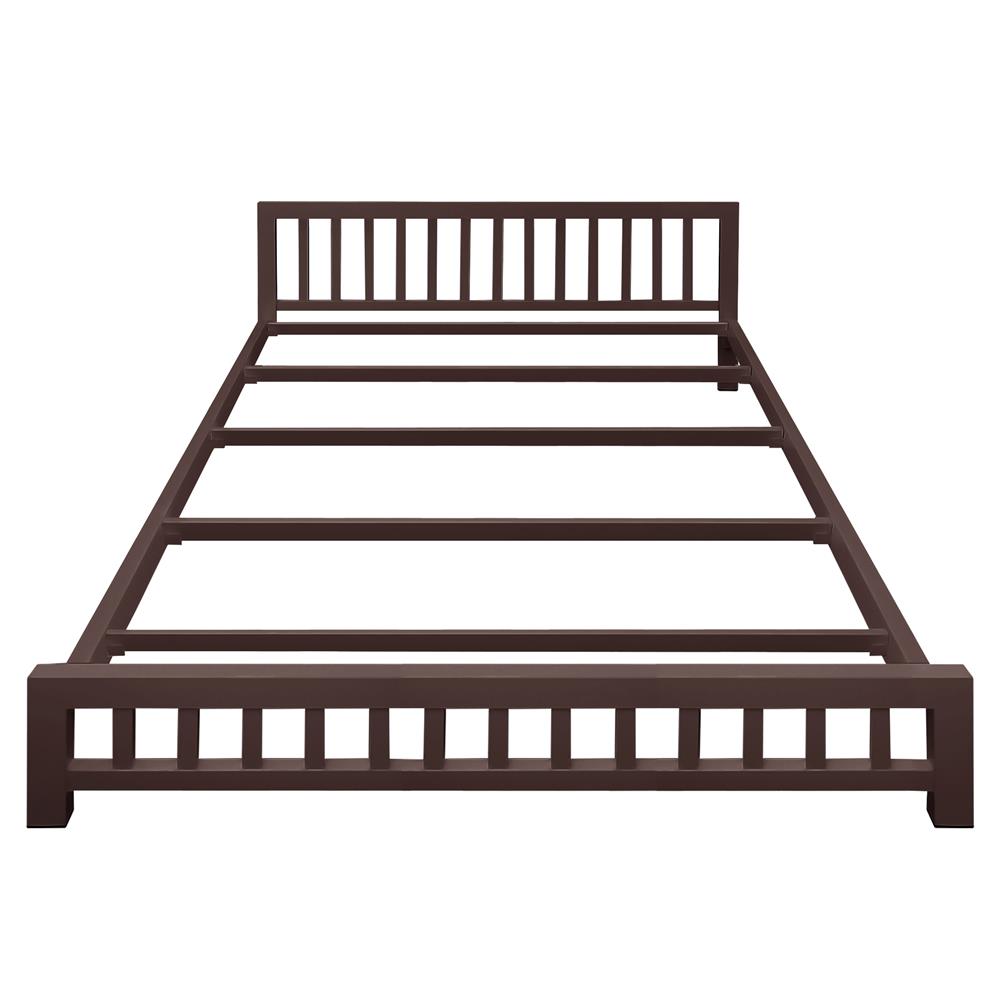 เตียงเหล็ก 6 ฟุต THABULL SSTVIE032-180 สีน้ำตาล