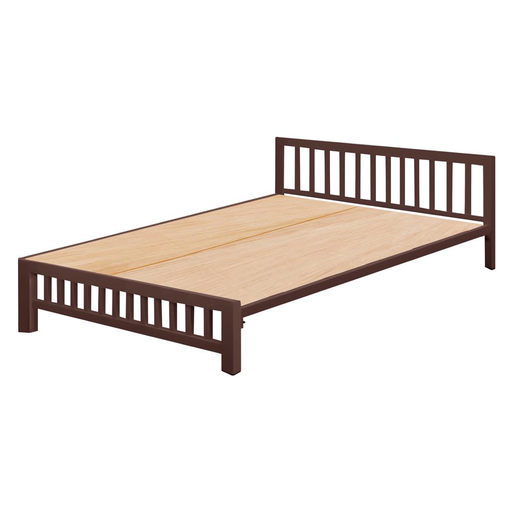 เตียงเหล็ก 5 ฟุต THAIBULL SSTVIE032-150W สีน้ำตาล