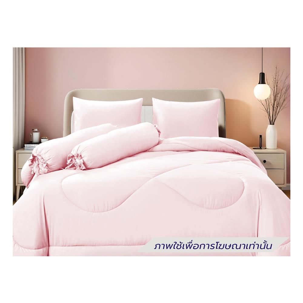 ชุดผ้าปูที่นอน 5 ฟุต (ชุด 6 ชิ้น) FROLINA COTTON BREEZE CBSF002