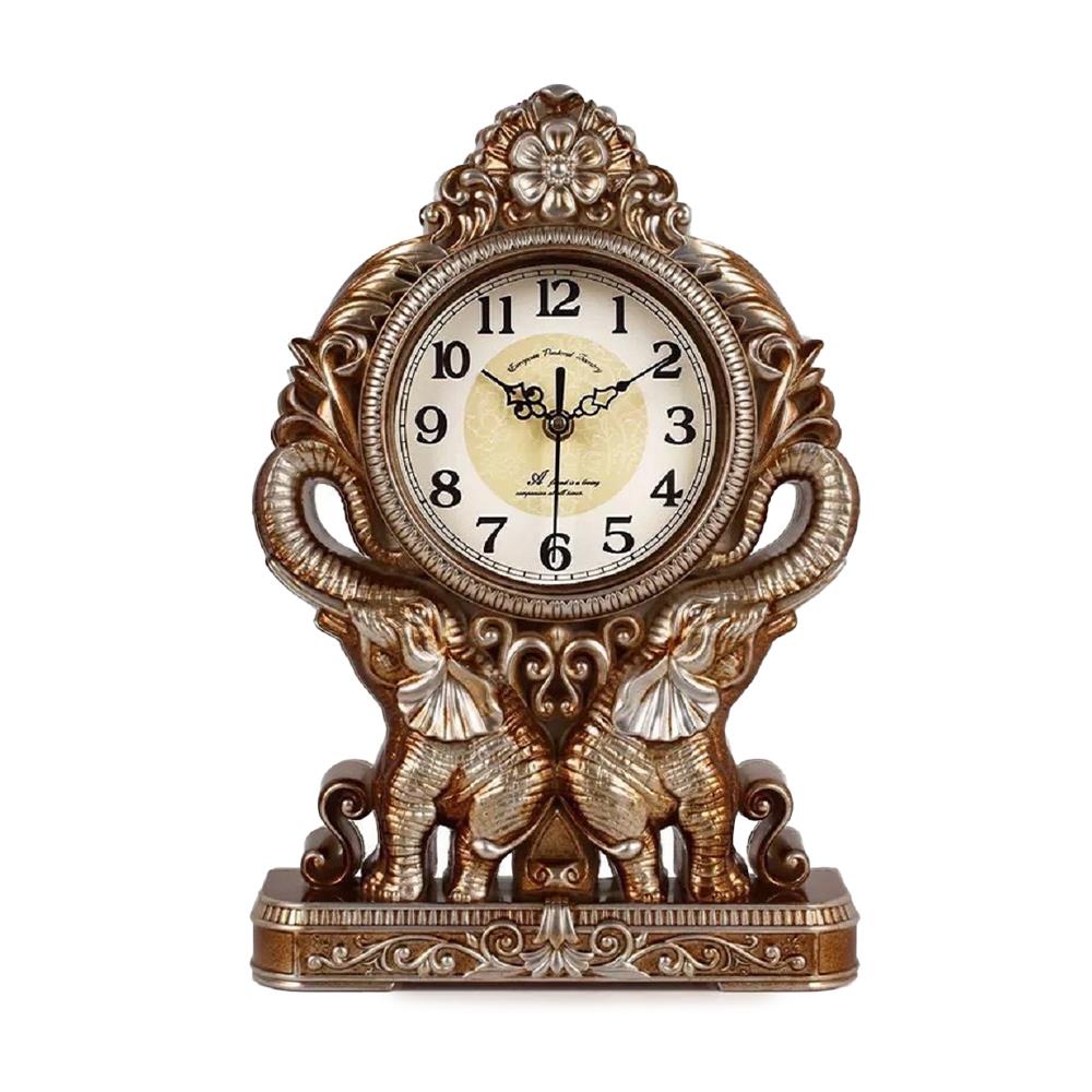 นาฬิกาตั้งโต๊ะ INTERY CT027C009_03 14.96X10.24 นิ้ว สีน้ำตาลอ่อน_1