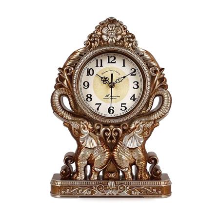 นาฬิกาตั้งโต๊ะ INTERY CT027C009_03 14.96X10.24 นิ้ว สีน้ำตาลอ่อน_0