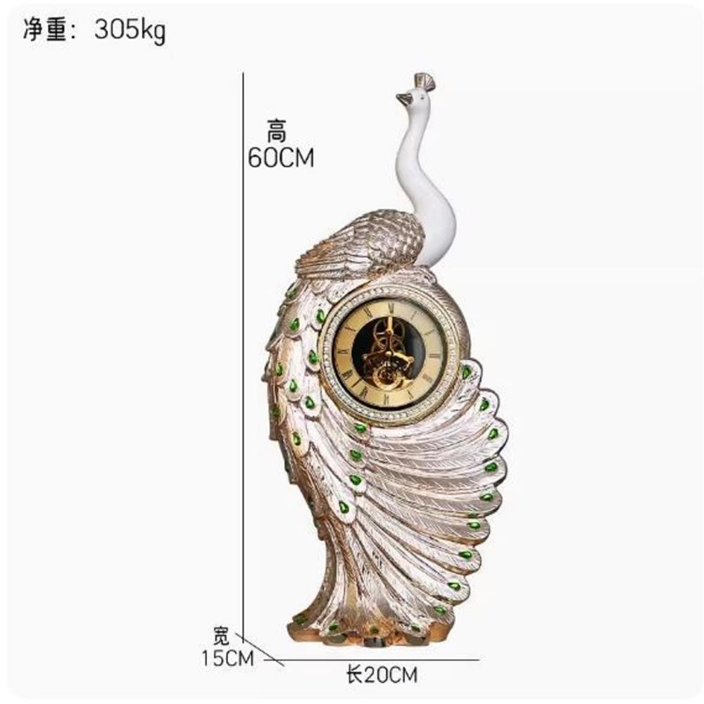 นาฬิกาตั้งโต๊ะ INTERY CT215C048_03 23.62X7.87 นิ้ว สีโรสโกลด์