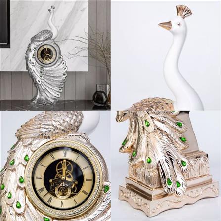 นาฬิกาตั้งโต๊ะ INTERY CT215C048_03 23.62X7.87 นิ้ว สีโรสโกลด์_2