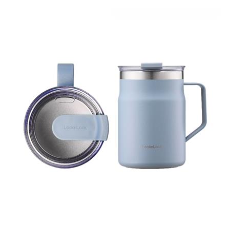 กระติกสุญญากาศ 475 มล. LOCKNLOCK METRO MUG สีฟ้า_2