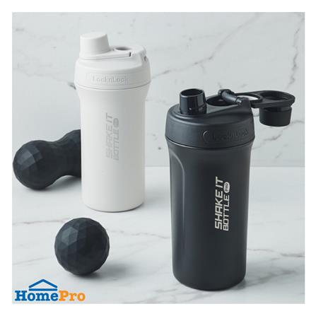 กระติกสุญญากาศ 0.65 ลิตร LOCKNLOCK SHAKE IT BOTTLE PRO STAINLESS สีดำ_2