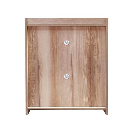 ตู้วางรองเท้า FURDINI FINE 60 ซม. ลายไม้/ครีมขาวผ้า_4