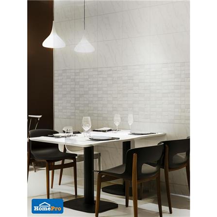 กระเบื้องผนัง 30x45 ซม. COTTO ออโรร่า เดคโค่ ขาว PM 0.81 ตร.ม._4