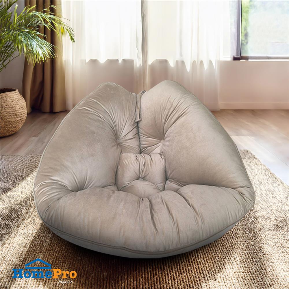 เบาะรองนั่ง HOME LIVING STYLE PEAR 39X27 นิ้ว สีน้ำตาล