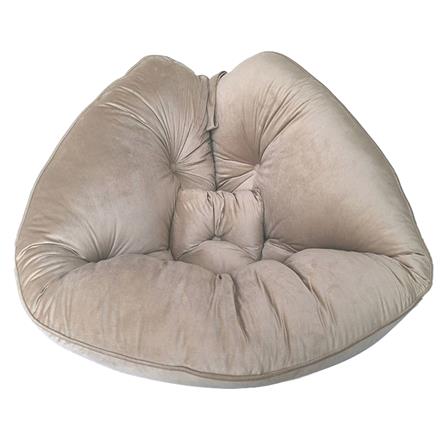 เบาะรองนั่ง HOME LIVING STYLE PEAR 39X27 นิ้ว สีน้ำตาล_1