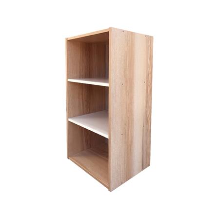 ตู้โล่ง 3 ช่อง FURDINI FINE ลายไม้/ครีมขาวผ้า_2