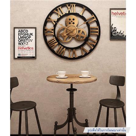 นาฬิกาแขวน INTERY C1038C012_03 15.75 นิ้ว สีทอง_3